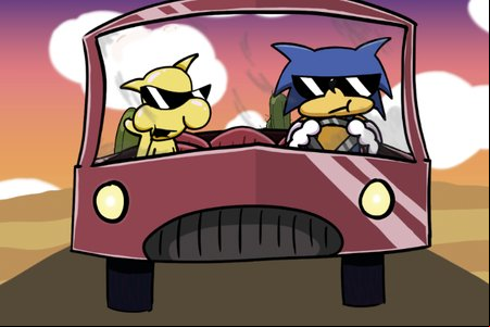 FNF: Shinto & Sunky on a Road Trip