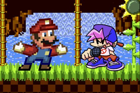 FNF VS Dorkly Mario (Friday Night Funkin')