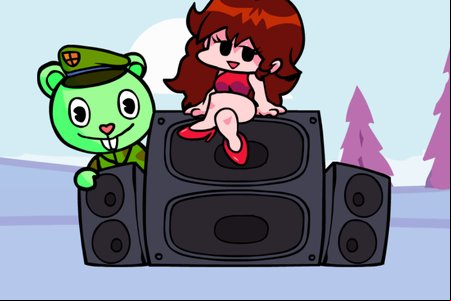 FNF VS Flaky from Happy Tree Friends (Friday Night Funkin')