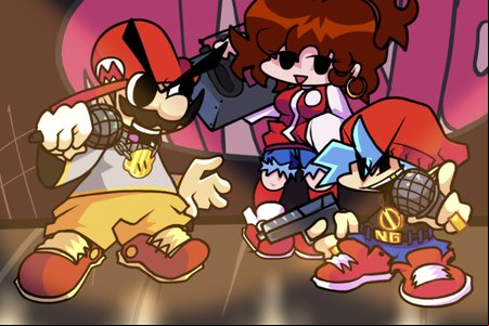 FNF VS Gangsta Mario