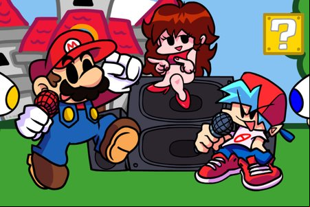 FNF VS Mario ONLINE (Friday Night Funkin')