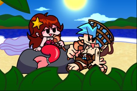 FNF VS Mermaid Girlfriend: Seaside Serenade
