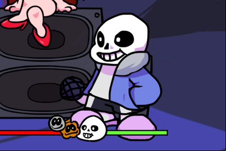 Friday Night Funkin': Playable Sans (w/ Vocals)
