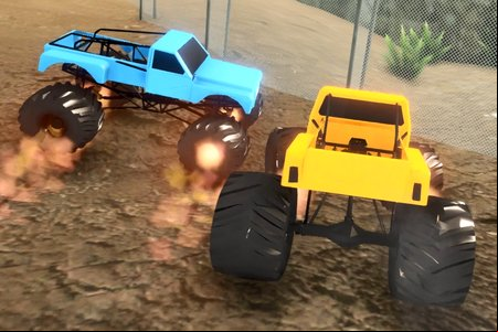 Heavy Muscle Cars Offroad