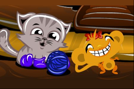 Monkey GO Happy: Stage 505 — Kittens in Mittens