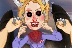 Punch Hillary