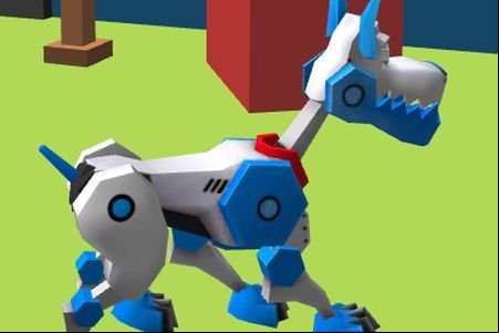 Robot Dog City Simulator