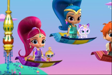 Shimmer and Shine: The Great Zahramay Falls Race