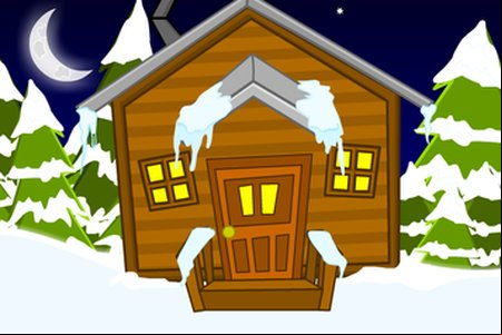 Snowy Cabin Escape
