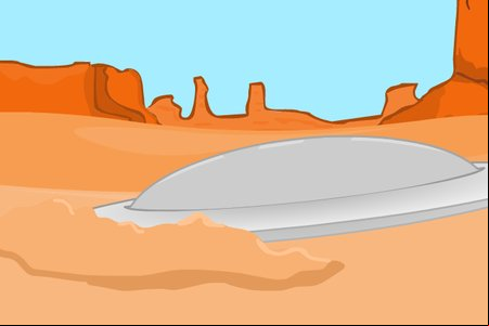 UFO Crash Escape