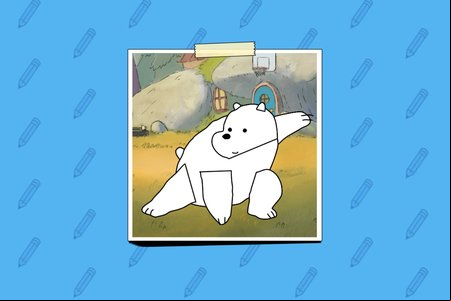 We Bare Bears: How to Draw Ice Bear