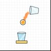 Rotated Cups Game