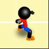 Stickman Beach Volleyball Game